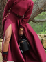 Jupes Décontracté Plain Printemps / Automne Quotidien Maxi parapluie Trapèze Élasticité moyenne Poche Couture pour Femmes