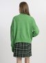 Simple Acrylique Pull-overs