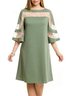 Robes Élégantes à Demi Manche
