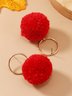 Boucles d'Oreilles Décontracté Plain Toutes Les Saisons Tressé Faire la navette Métal Musique Festival Pendre Tresser pour Femmes