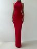 Robes Plain Été Élégant Quotidien Serré Maxi Collant Régulier Élasticité moyenne pour Femmes